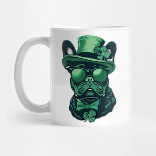 leprechaun Frenchie Dog Mug